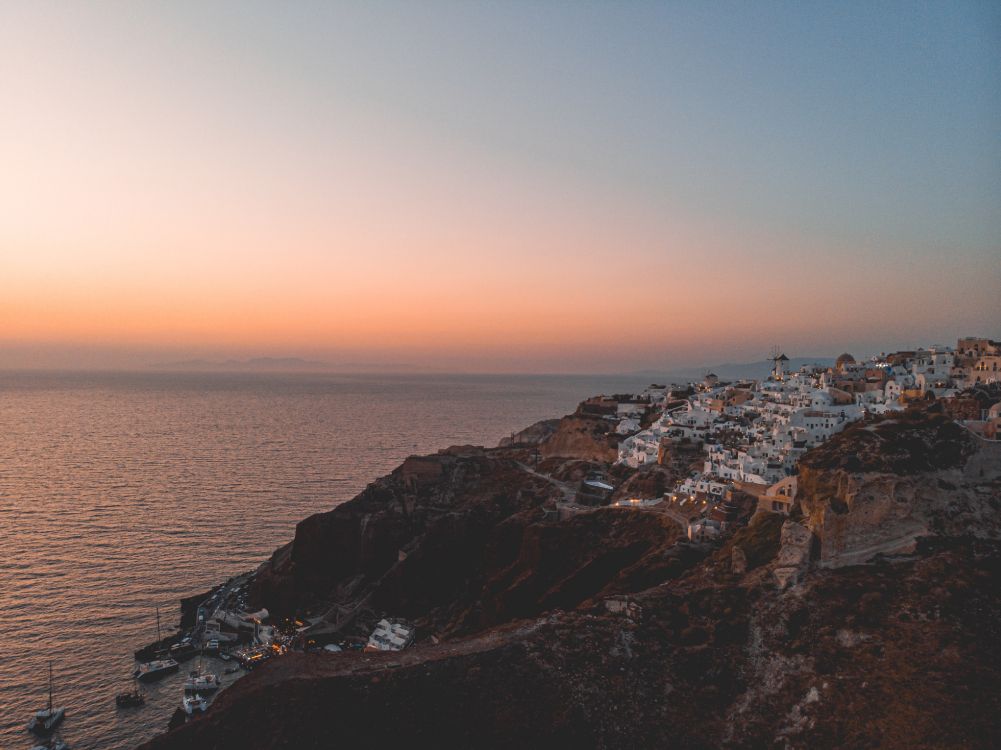 大海, 地平线, 海岸, 岬, 海洋 壁纸 4048x3032 允许