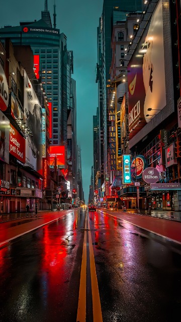 Image urban area, cyberpunk, skyscraper, art, cityscape