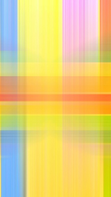 Image yellow blue and red striped illustration