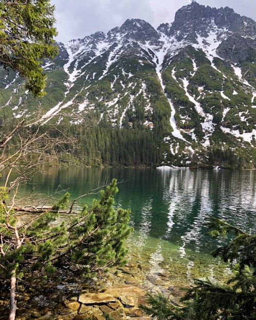 Image reflection, mountainous landforms, mountain range, natural landscape, mountain