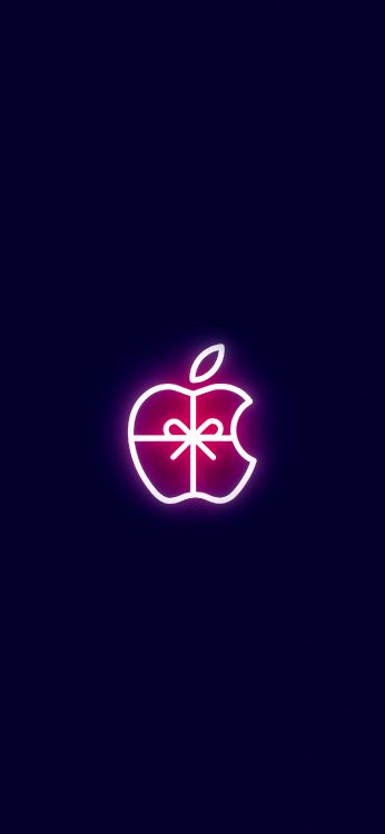 neon, text, symbol, logo, violet