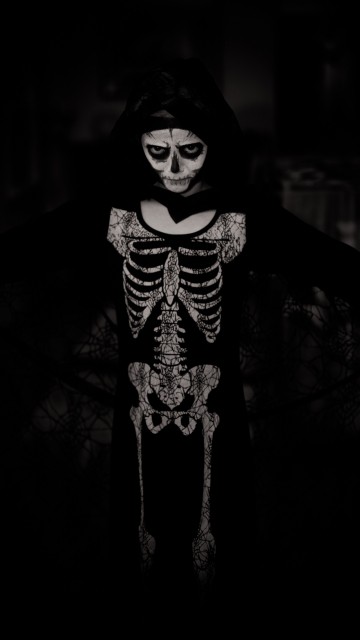 Image costume, black, skeleton, darkness, monochrome