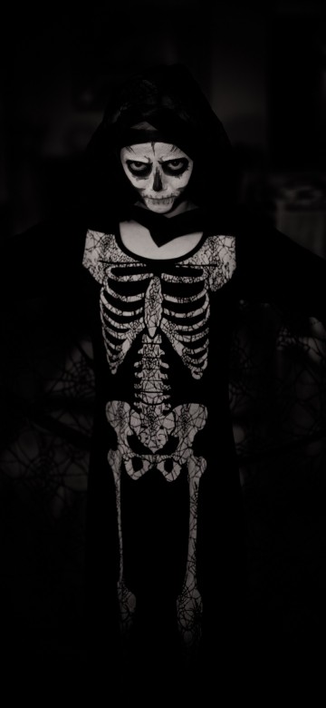 Image costume, black, skeleton, darkness, monochrome