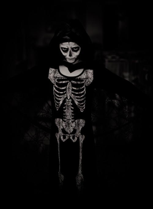 Image costume, black, skeleton, darkness, monochrome