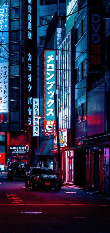 Edificio, Coche, Luz, Azul, Iluminación Automotriz. Wallpaper in 1422x3000 Resolution