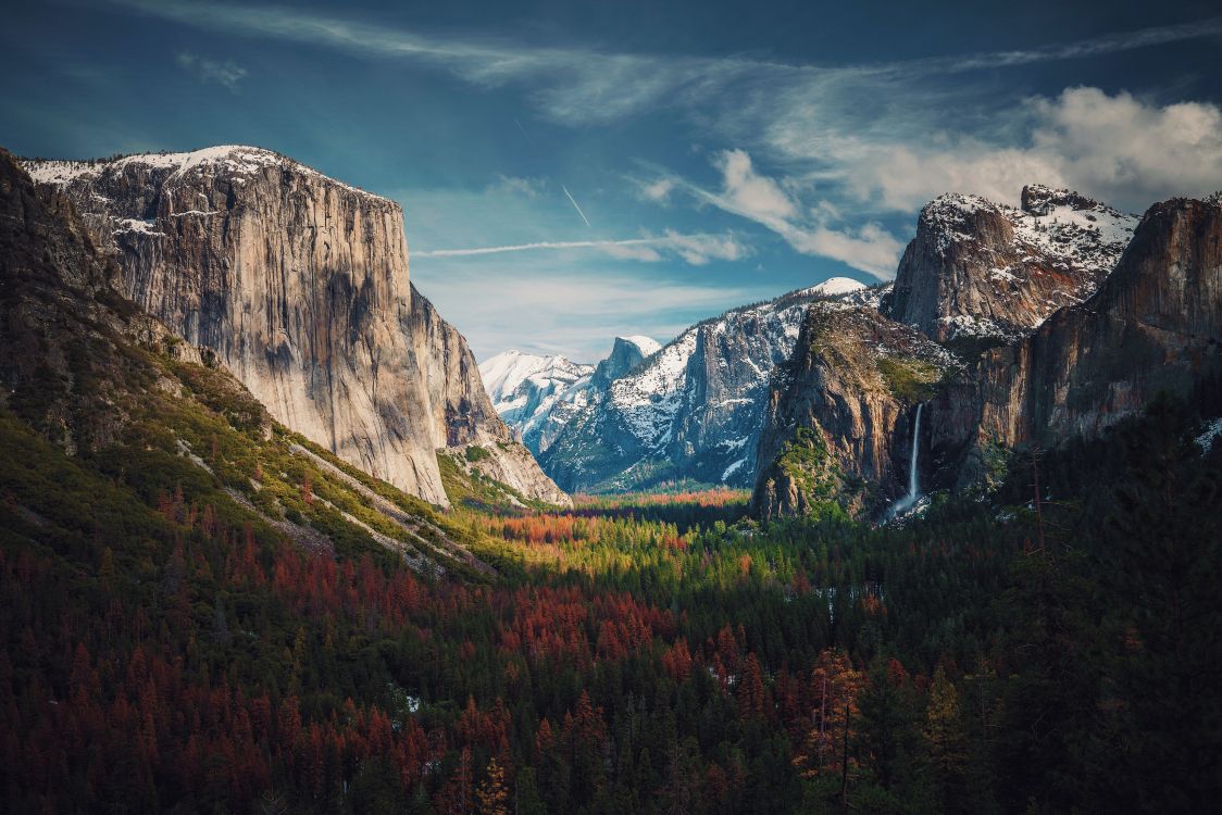 Yosemite National Park, USA, Yosemite Valley, Yosemite Falls, Yosemite-Dorf. Wallpaper in 7952x5304 Resolution