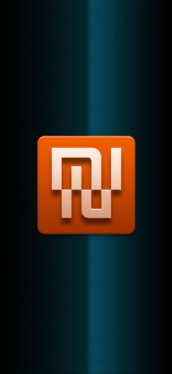 Xiaomi, Xiaomi Mi, 图形设计, 文本, 橙色 壁纸 1080x2340 允许