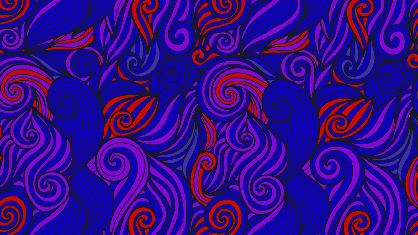 pattern, colorfulness, blue, purple, azure