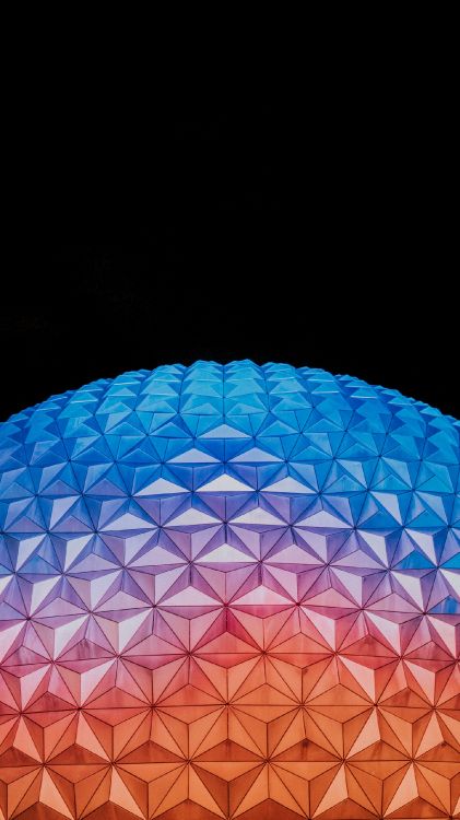 OLED, Disney World Epcot, Vaisseau Spatial Terre, Disney Hollywood Studios, la Walt Disney Company. Wallpaper in 1440x2560 Resolution