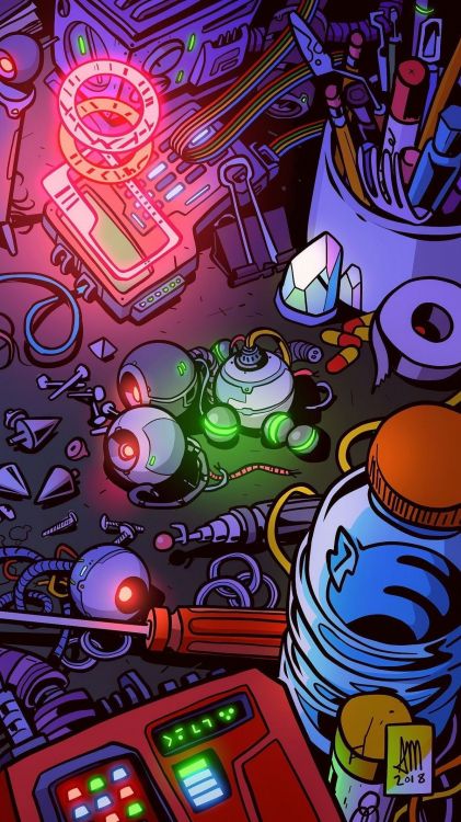 庞克2077, 玩家, 射击游戏, 安卓, 艺术 壁纸 1200x2133 允许