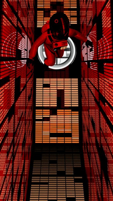 Image science fiction, poster, Film poster, orange, red