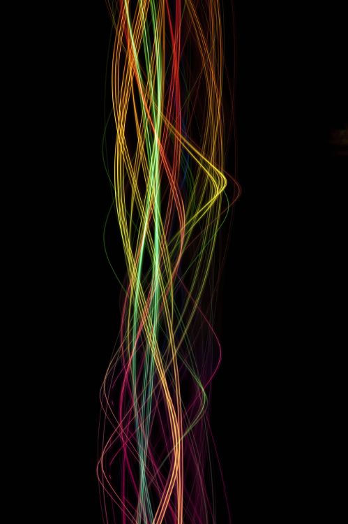 Blue Red and Yellow Light. Wallpaper in 2832x4256 Resolution