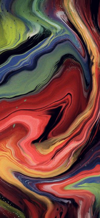 Art de la Peinture Fluide, L'art Abstrait, Art, la Gravure, Peinture D'art. Wallpaper in 1080x2340 Resolution