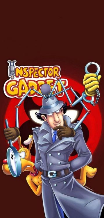 Inspector Gadget, Centavo, dr Garra, Cerebro, Caricatura. Wallpaper in 1440x3015 Resolution
