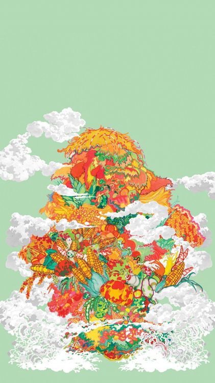 Nouvel an Chinois, Nouvelle Année, Apple, le Réveillon du Nouvel An, Art. Wallpaper in 1080x1920 Resolution