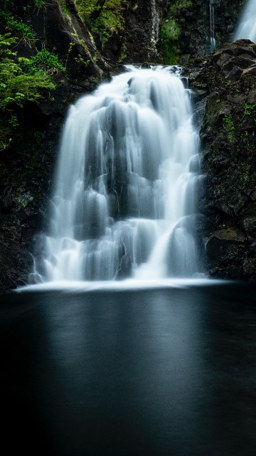 Image waterfall, body of water, water resources, natural landscape, nature