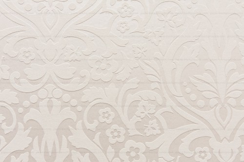 Image white and gray floral textile