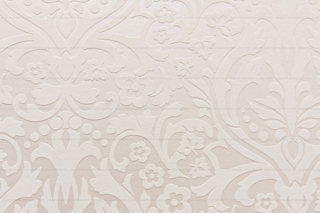 white and gray floral textile