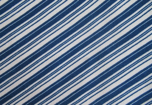 Image blue and white striped textile