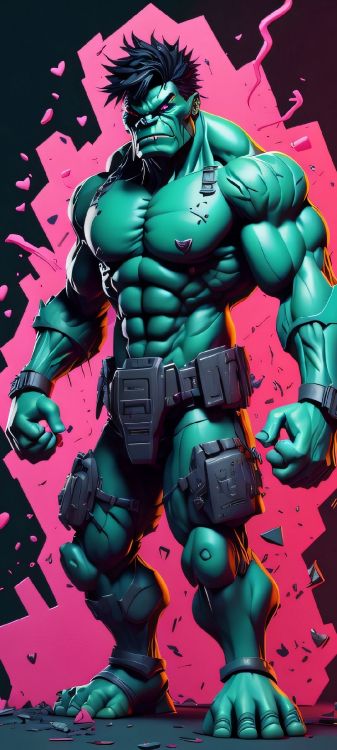 Hulk, Superhelden, Captain America, Gr, Spielzeug. Wallpaper in 1080x2400 Resolution