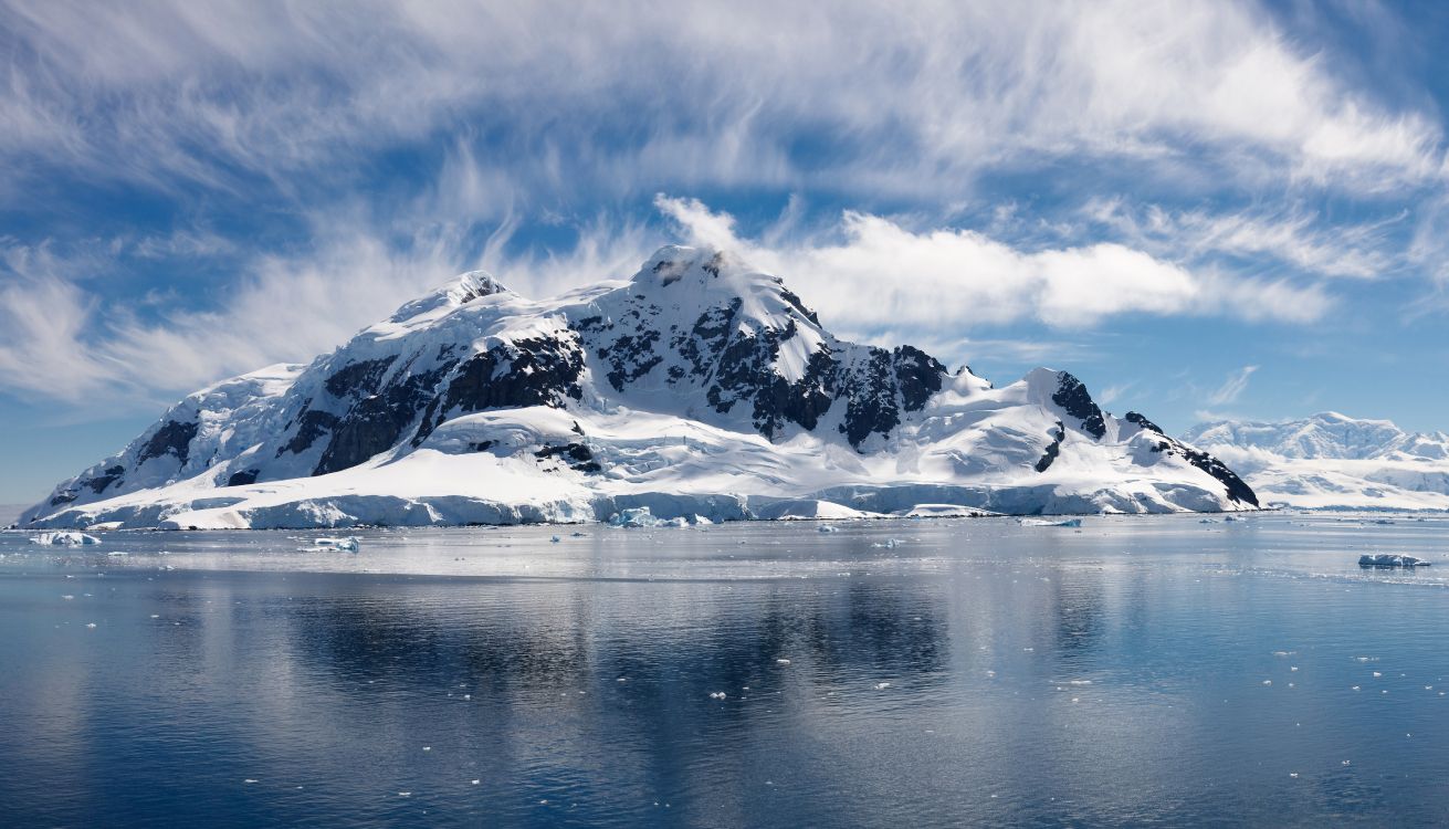 Schnee, Meer, Insel, Polar Ice Cap, Natur. Wallpaper in 6324x3616 Resolution