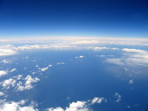 Image white clouds and blue sky during daytime