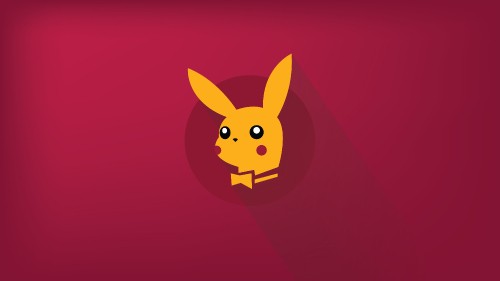 Image playboy pikachu, Pikachu, cartoon, yellow, animation