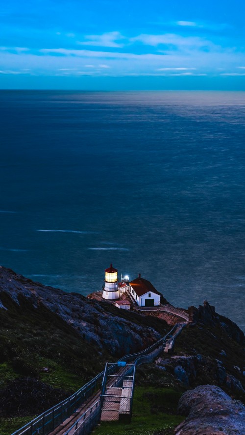 Image point reyes lighthouse, protected site, yosemite national park, cliff, Lighthouse