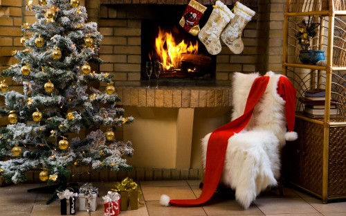 Image Christmas Day, christmas tree, Santa Claus, christmas, christmas decoration