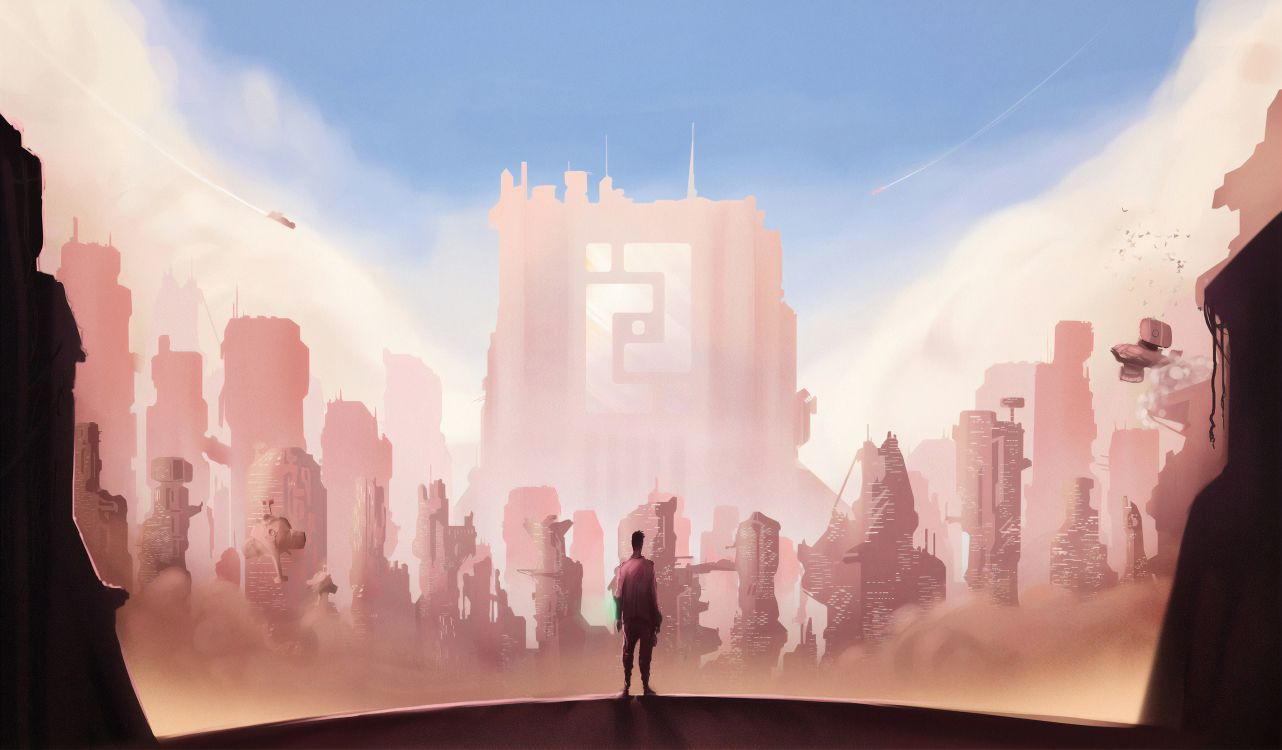 Personnes Marchant Dans la Rue Près du Bâtiment Pendant la Nuit. Wallpaper in 3840x2246 Resolution