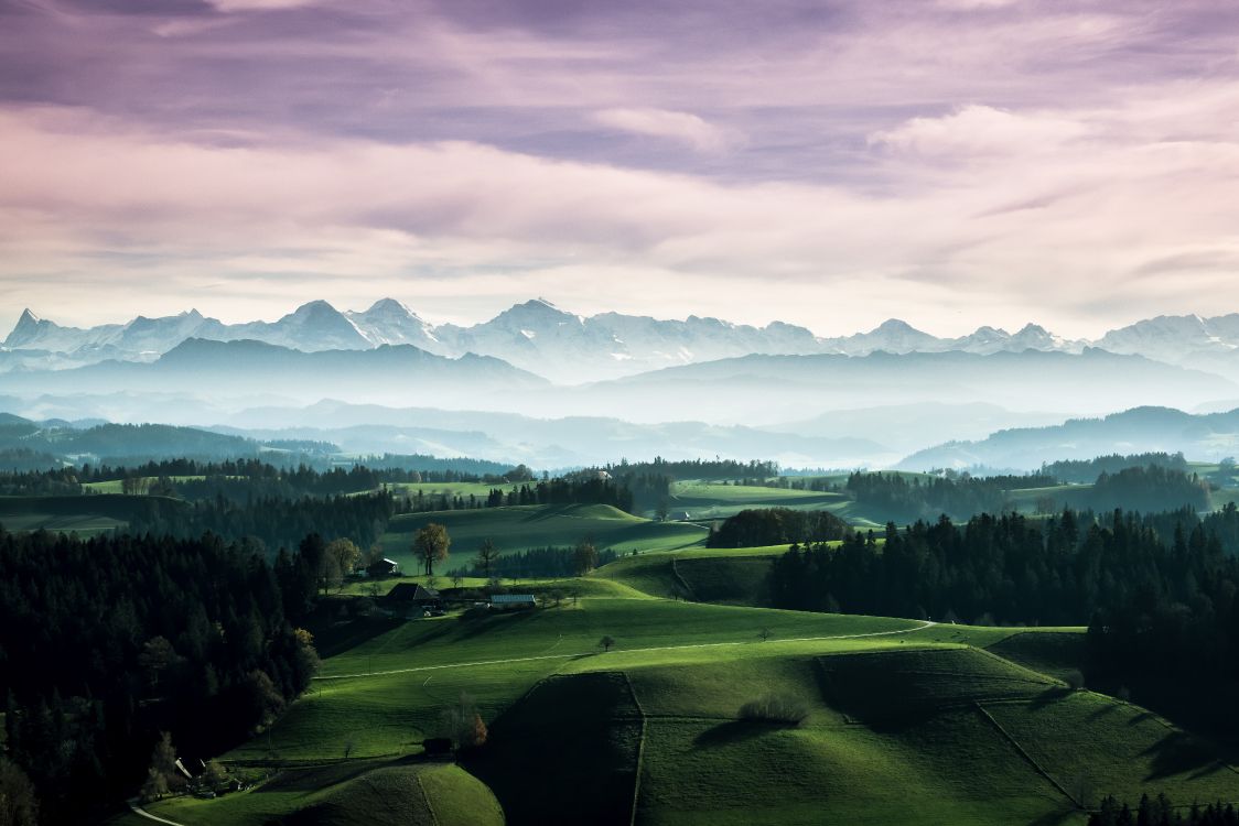 Affoltern im Emmental, Cloud, Mountain, Ecoregion, Natural Landscape. Wallpaper in 8192x5464 Resolution