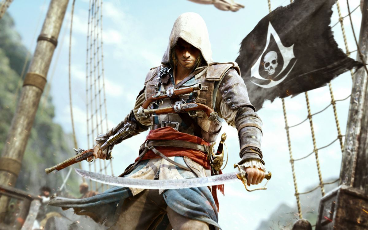Ubisoft, Edward Kenway, Assassinen, Kostüm, Assassins Creed Black Flag. Wallpaper in 2880x1800 Resolution