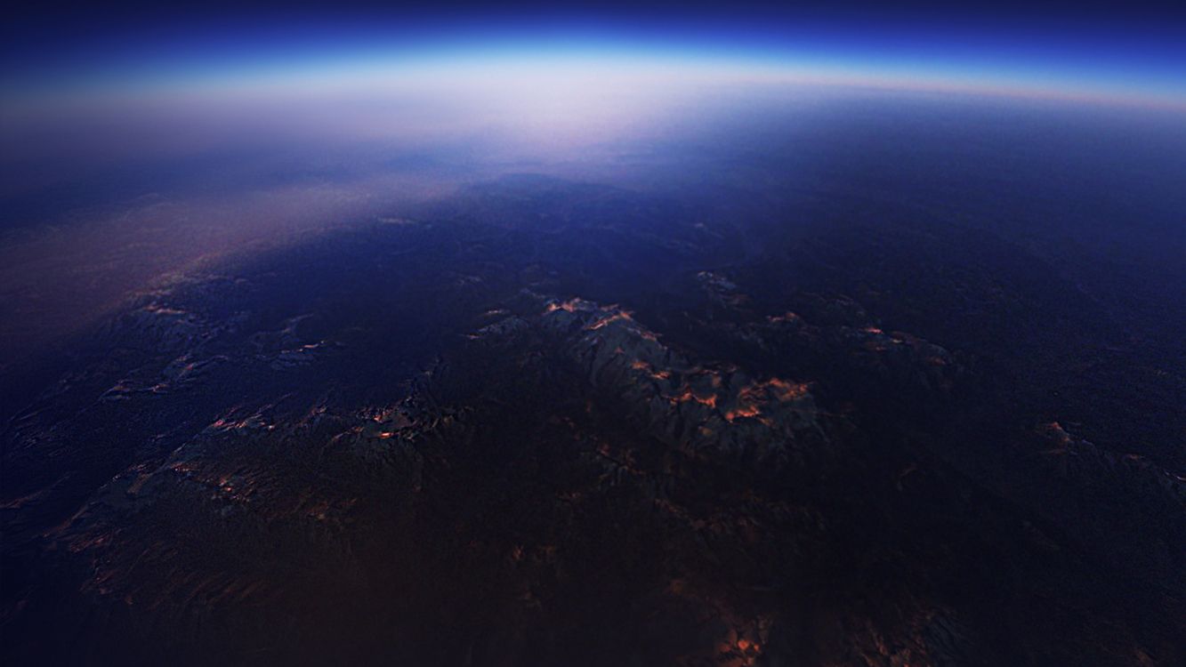 气氛, 空间, 地平线, 外层空间, 像素 壁纸 3840x2160 允许