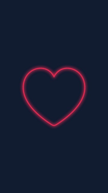 Image heart, light, human body, electric blue, magenta