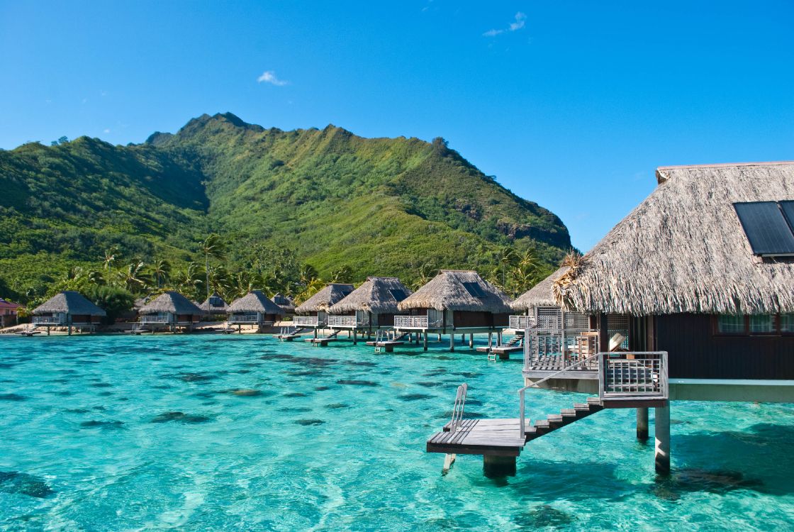 brown wooden house on green mountain beside body of water during daytime