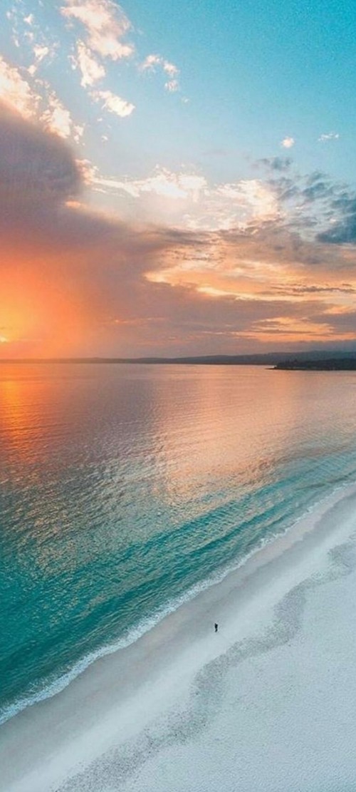 Image exotic sea, ocean, beach, sunset, sea