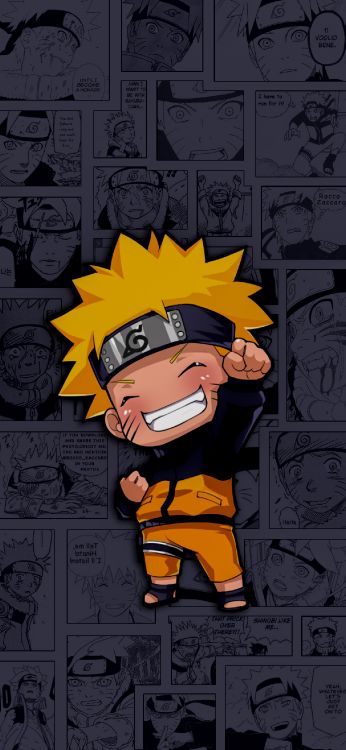 IOS 14, Naruto Shippuden, Cartoon, Geste, Kunst. Wallpaper in 1301x2820 Resolution