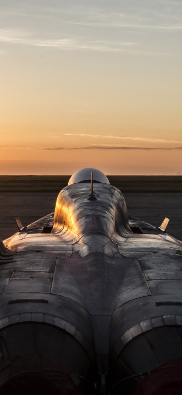 fighter jet wallpaper sunset
