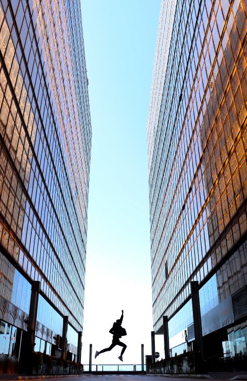 Low Angle Photography of High Rise Buildings. Wallpaper in 2553x3917 Resolution