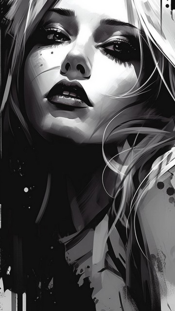 Image portrait, graphic design, design, art, eyebrow