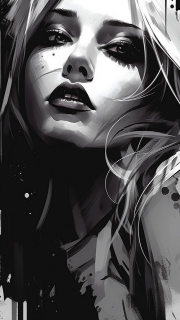 Image portrait, graphic design, design, art, eyebrow