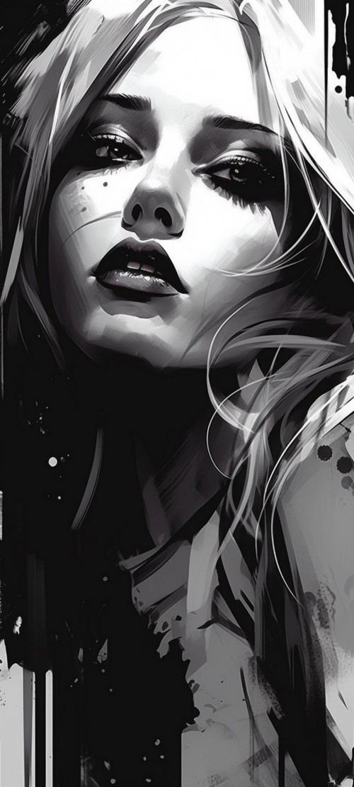 Image portrait, graphic design, design, art, eyebrow
