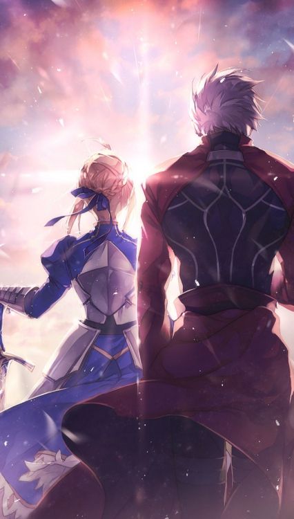 Destino Del Sable Del Arquero, Arquero, Shirou Emiya, Gilgamesh, Enloquecido. Wallpaper in 1080x1899 Resolution