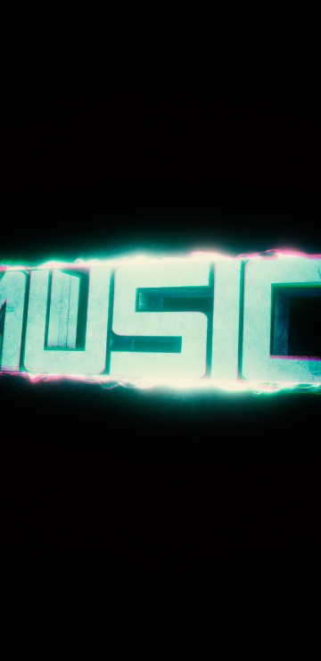 Image electronic dance music, Glitch art, art, text, green