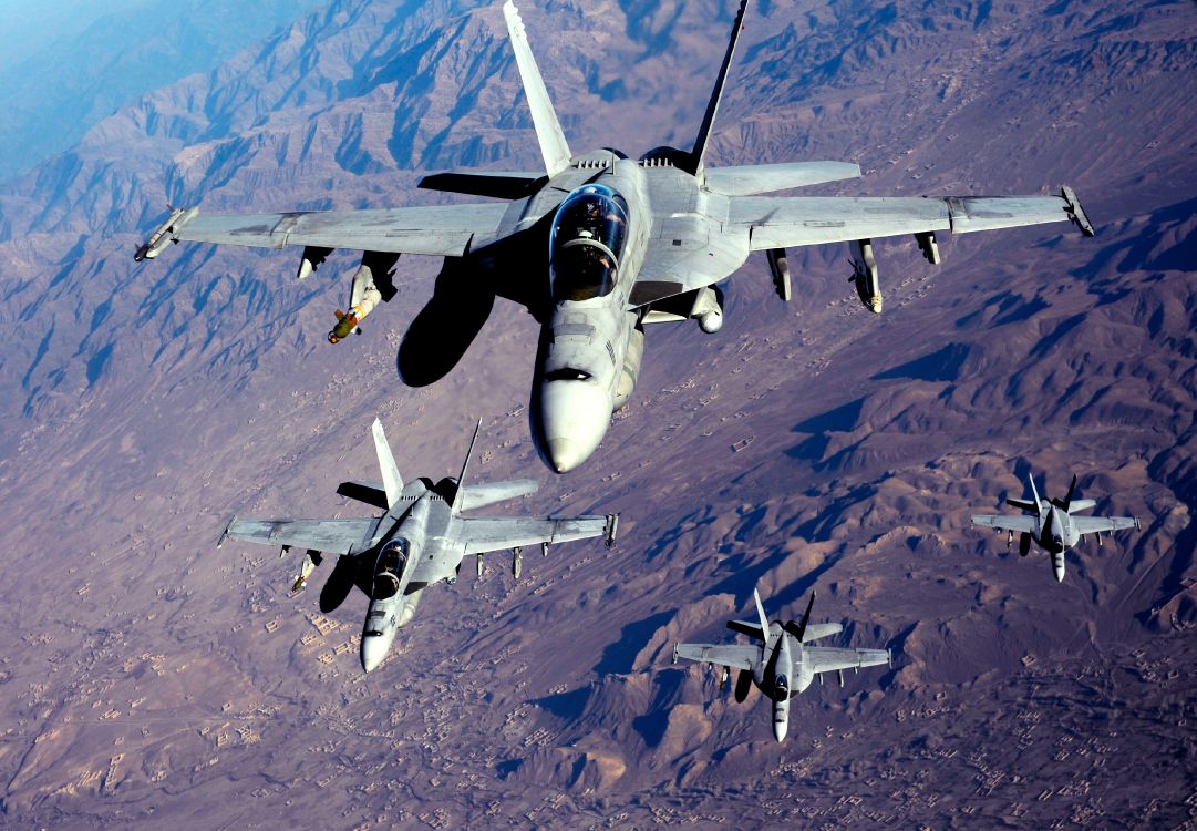 波音F-18E F超级大黄蜂, 美国海军, 军用飞机, 空军, 航空 壁纸 3564x2472 允许