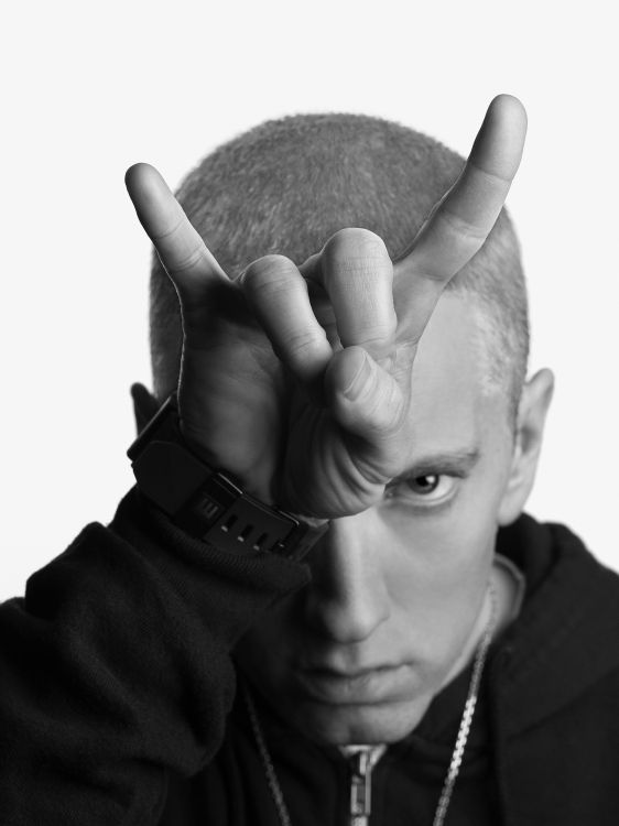 The Marshall Mathers Lp, la Música Hip Hop, Rap Dios, Entrecejo, Mano. Wallpaper in 1624x2165 Resolution