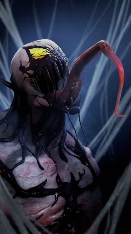 Anti-venin, Venin, Carnage, Spider-man, Flash Thompson. Wallpaper in 1080x1920 Resolution