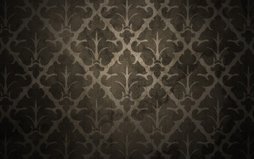 Image brown and beige floral textile