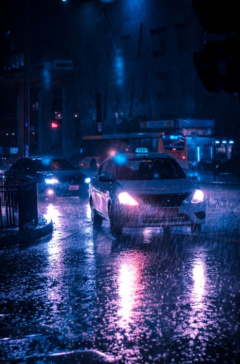 Cars on Road During Night Time. Wallpaper in 3183x4805 Resolution