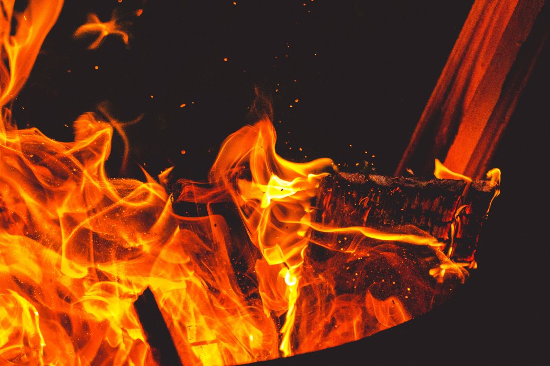 火焰, 热, 篝火, 橙色 壁纸 5184x3456 允许